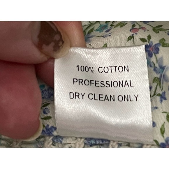 PETERSYN Sybil Crop Top in Seaside Spring Summer Ditsy Floral‎ Rose Small NEW - Picture 6 of 8